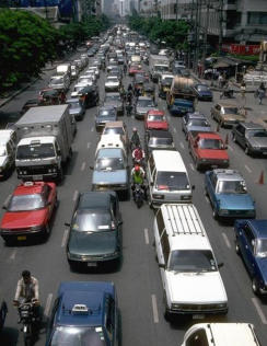 traffic delhi india