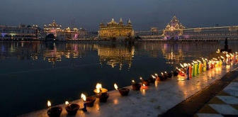 Golden Temple Night View