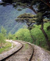 railway track scenic route